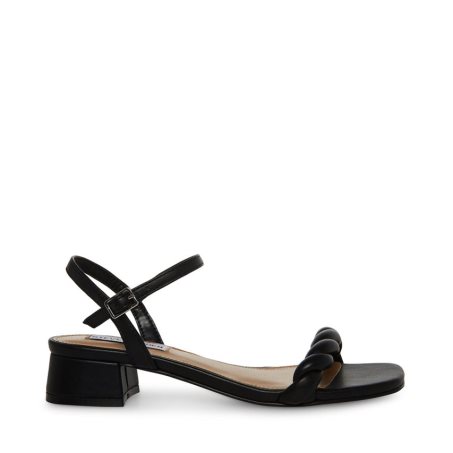 Black Steve Madden Magnetic Women's Heels Sandals | PH 0861D16U